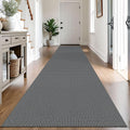 IOHOUZE Washable Exrea Long Hallway Runner Rug 3x14 Non Slip Rubber Backed by iOhouze