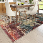 Lahome Modern Abstract 10x14 Area Rugs - Image 2