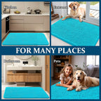 OLANLY Dog Door Mat for Muddy Paws 47x32, Absorbs Moisture and Dirt, Absorbent - Image 8