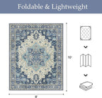 GENIMO Outdoor & Indoor Area Rug 8'x10', Waterproof, Non-Shedding, Easy Cleaning - Image 2