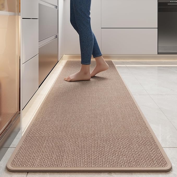 YDKGL Durable Non-Slip Kitchen Mats，Kitchen Mats in Front of Sink, Quick Drying by YDKGL