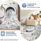 UERMEI 6x9 Area Rug Living Room Rugs - Image 7
