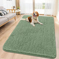 Smiry Dog Door Mat for Muddy Paws 59x35, Absorbent Dirt Trapper, Non-Slip by Smiry