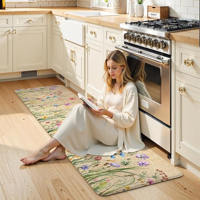 KIMODE Anti Fatigue Mats for Kitchen Floor, Non Slip Kitchen Mats for Floor - Image 3
