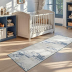 Toneed 2x6 Runner Rug Modern Abstract Hallway Rug Washable Non Slip Rubber Rugs - Image 5