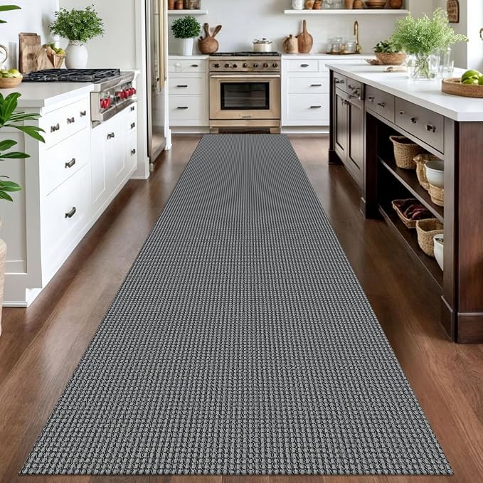 IOHOUZE Washable Exrea Long Hallway Runner Rug 3x14 Non Slip Rubber Backed - Image 7