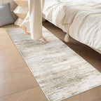 Washable 2x6 Runner Rug for Hallway: Kitchen Runner Non Slip Neutral Soft - Image 3