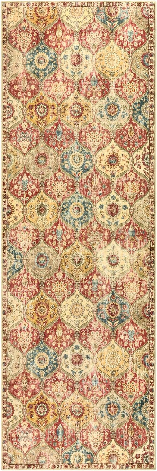 Lahome Moroccan Trellis Washable Runner Rug, 2x6 Kitchen Runners - Image 6