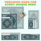Hompet Cat Litter Mat 2 Pack, 24x60 Large Machine Washable Trapping Mats - Image 7