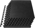 ProsourceFit Exercise Puzzle Mat ½-inch, EVA Interlocking Foam Floor Tiles by ProsourceFit