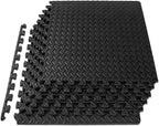 ProsourceFit Exercise Puzzle Mat ½-inch, EVA Interlocking Foam Floor Tiles by ProsourceFit