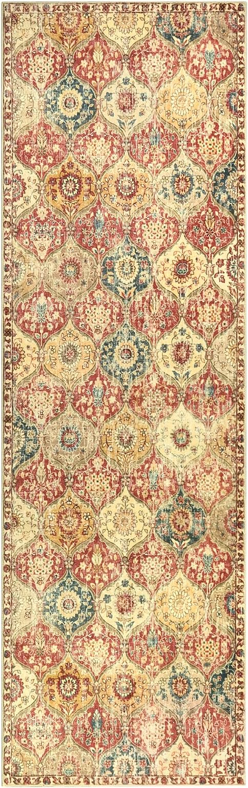 Lahome Moroccan Hallway Rug, Ultra-Thin Oriental Carpet - Image 6
