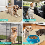 OLANLY Dog Door Mat for Muddy Paws 44x32, Absorbs Moisture and Dirt, Absorbent - Image 7