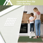 COSY HOMEER-Kitchen-Rugs-and-Mats 20"x48" Non Slip Kitchen Mats - Image 4