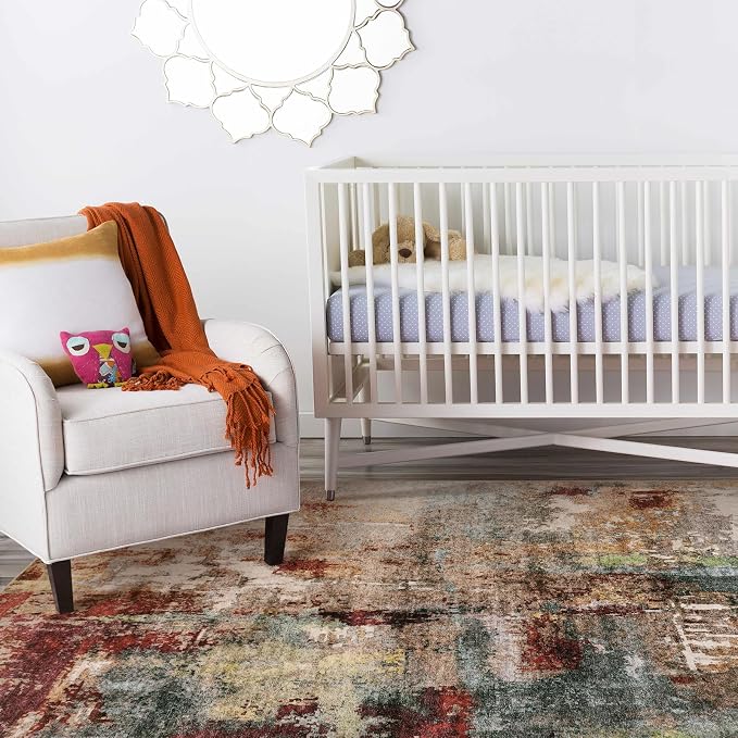 Lahome Modern Abstract Area Rug - Image 7