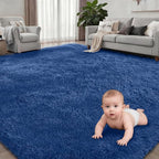 6x9 Area Rugs for Living Room Bedroom: Ultra Soft Fluffy Shag Rug Upgrade - Image 2