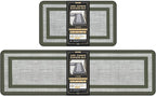 Mattitude Kitchen Mats Set of 2 Cushioned Rugs Anti-Fatigue Mats by Mattitude