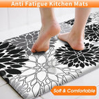 StepLively Kitchen Mats for Floor 2PCS, Anti Fatigue Mats for Kitchen Floor - Image 5