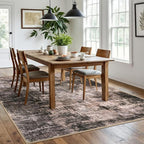 IOHOUZE Abstract Area Rugs 6x9 Ft Washable Rugs - Image 2