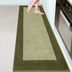 Machine Washable Runner Rug 24" x 84", Non Slip Kitchen Mat by Unknown