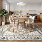 Lessymo Area Rugs 10 x 14 for Living Room, Machine Washable Area Rugs Boho Faux - Image 7