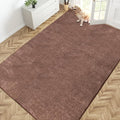 PURRUGS Easy Care Area Rug 6ft x 9ft, Non-Slip Washable Entryway Rug, Stain by PURRUGS
