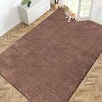 PURRUGS Easy Care Area Rug 6ft x 9ft, Non-Slip Washable Entryway Rug, Stain by PURRUGS