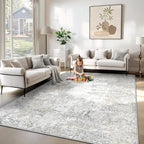 XLUEZ 6x9 Area Rugs for Living Room, Washable Modern Abstract Large Area Rug by XLUEZ