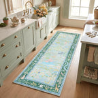 2x6 Hallway Runner Rug Non Slip Forest Nursery Runners Washable Stain Resistant - Image 2
