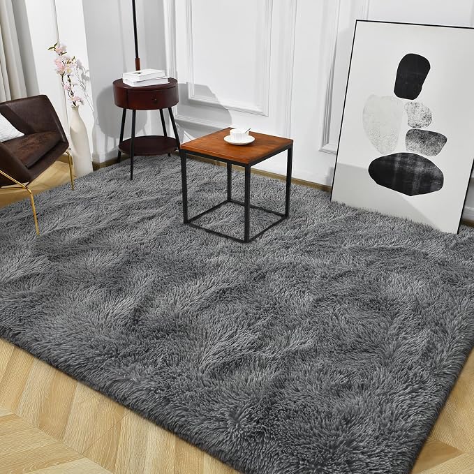 TWINNIS Super Soft Shaggy Rugs Fluffy Carpets, 6x9 Feet, Indoor Modern Plush - Image 9