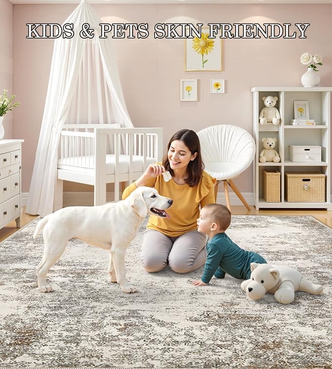 7x9 Washable Area Rugs - Image 8