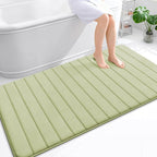 OLANLY Memory Foam Bath Mat 59x35, Super Soft Absorbent Bathroom Rugs, Quick Dry by OLANLY