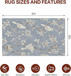36"x60" Office Chair Mat for Hardwood Tile Floor, Under Desk Carpet Protector - Image 6