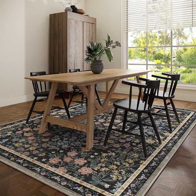 Washable Living Room Area Rug: 8x10 Rugs - Image 6
