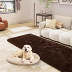 LOCHAS Ultra Soft Indoor Modern Area Rugs 2x6, Fluffy Living Room Carpets - Image 4