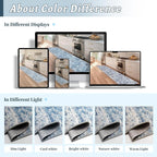 Runners for Hallways Ultra Non-Slip 2x10 Long Runner Rugs Washable Abstract - Image 5