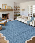 GarveeHome Scalloped Washable Area Rug 6 x 9 Rugs by GarveeHome