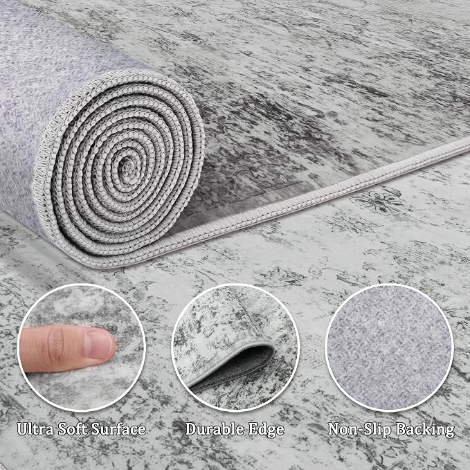 5x7 Area Rug Living Room Rugs - Image 7