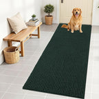 OLANLY Dog Door Mat for Muddy Paws 70x24, Ultra Absorbent Chenille Mud Doormat by OLANLY