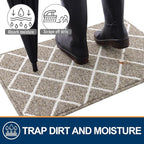 Finchitty Indoor Door Mat, Dirt Resistant and Absorbent, Low-Profile, Washable - Image 2