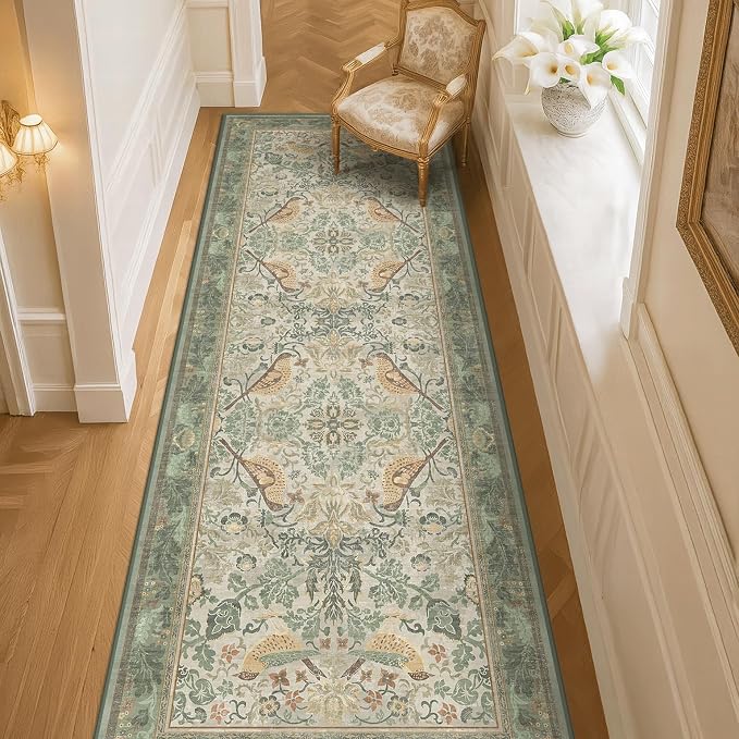 Hazo Haus 2'6"x8' Long Hallway Runner Rug - Image 3