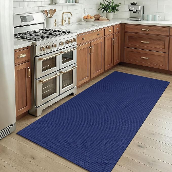 KOZYFLY Washable 3x5 Entry Woven Area Rug, Braided Throw Rugs - Image 2