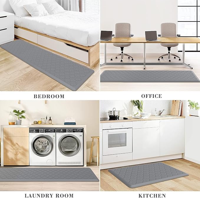 Kitchen Mat Cushioned Anti-Fatigue Floor Mat Water Resistant Non-Skid Kitchen - Image 7