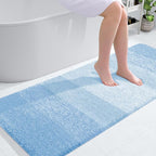 OLANLY Large Bathroom Rugs Mat 54x24, Extra Soft Absorbent Microfiber Bath Rugs by OLANLY