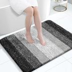 OLANLY Large Bathroom Rugs Mat 40x32, Extra Soft Absorbent Microfiber Bath Rugs by OLANLY