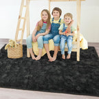 Chicrug Soft Area Rugs for Bedroom Living Room Plush Fluffy Rug 5x8 Feet - Image 3