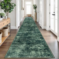 IOHOUZE Abstract Runner Rug 3x18 Ft Washable Runners by iOhouze