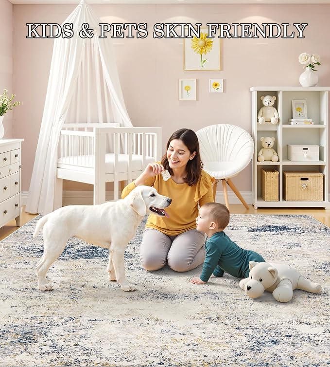 5x8 Washable Area Rugs - Image 8