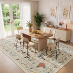 Unirea 8x10 Beige Cat Area Rugs - Image 7