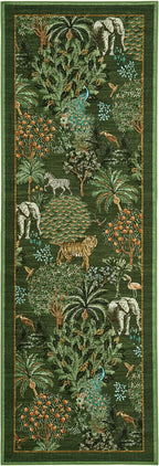 GarveeHome Jungle Rug 2.5x10 Kitchen Runner Rug Non Slip Washable Runners - Image 4